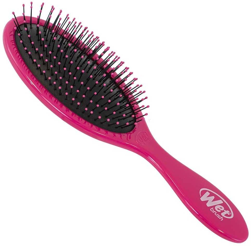 Wet Brush Wet Custom Care Detangler Thick Hair Rožinis plaukų šepetys