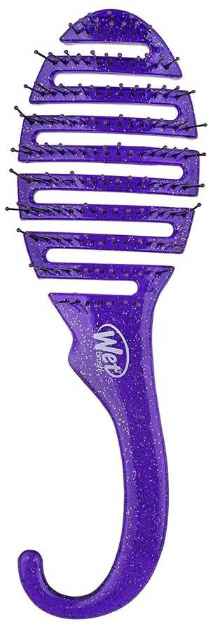 Wet Brush Wet Wet Shower Detangler - Glitter Violetinė