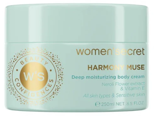 „Women'Secret Harmony Muse“ drėkinamasis kūno kremas, 250 ml