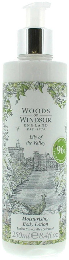 Woods Of Windsor Lily Of The Valley drėkinamasis kūno losjonas, 250 ml