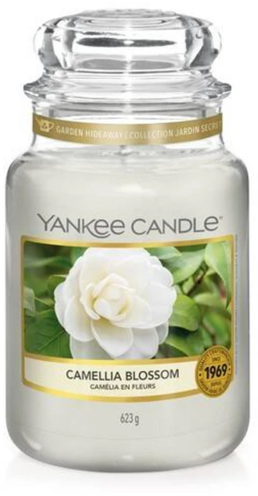 Yankee Candle Camellia Blossom Scented Candle, 623 g