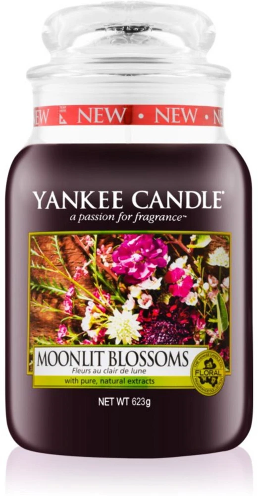 Yankee Candle Moonlit Blossoms kvapioji žvakė unisex, 623 g
