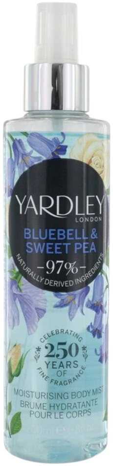 Yardley „Bluebell and Sweetpea“ kvapo purškiklis moterims, 200 ml
