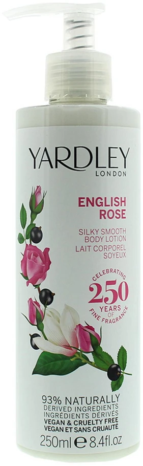 Yardley, English Rose, Hydrating, Body Milk, 250 ml