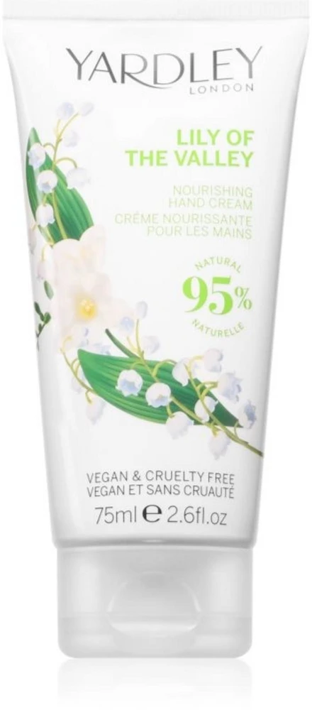 Yardley Lily Of The Valley maitininantis Hand Kreminis, 75 ml
