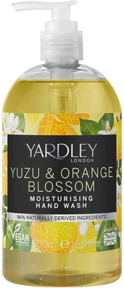 Yardley Yuzu & Oranžinis Blossom Cleansing Hand Gel, 500 ml