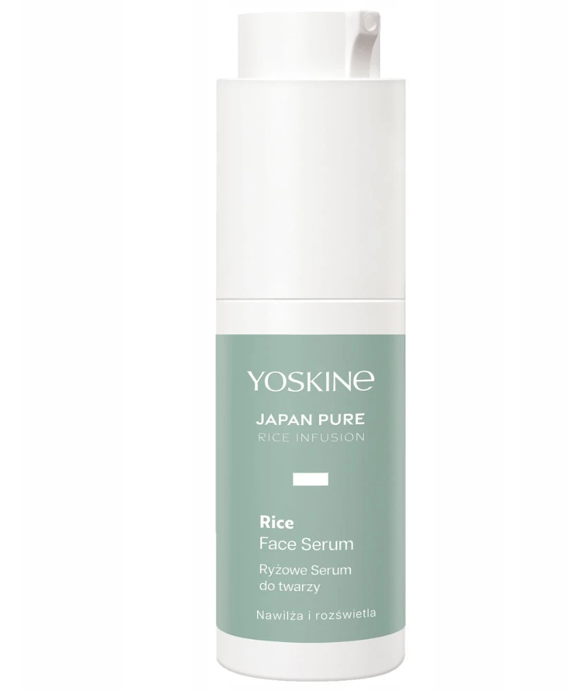 Yoskine Japan Pure Rice Infusion Facial Serum veido serumas, 30 ml