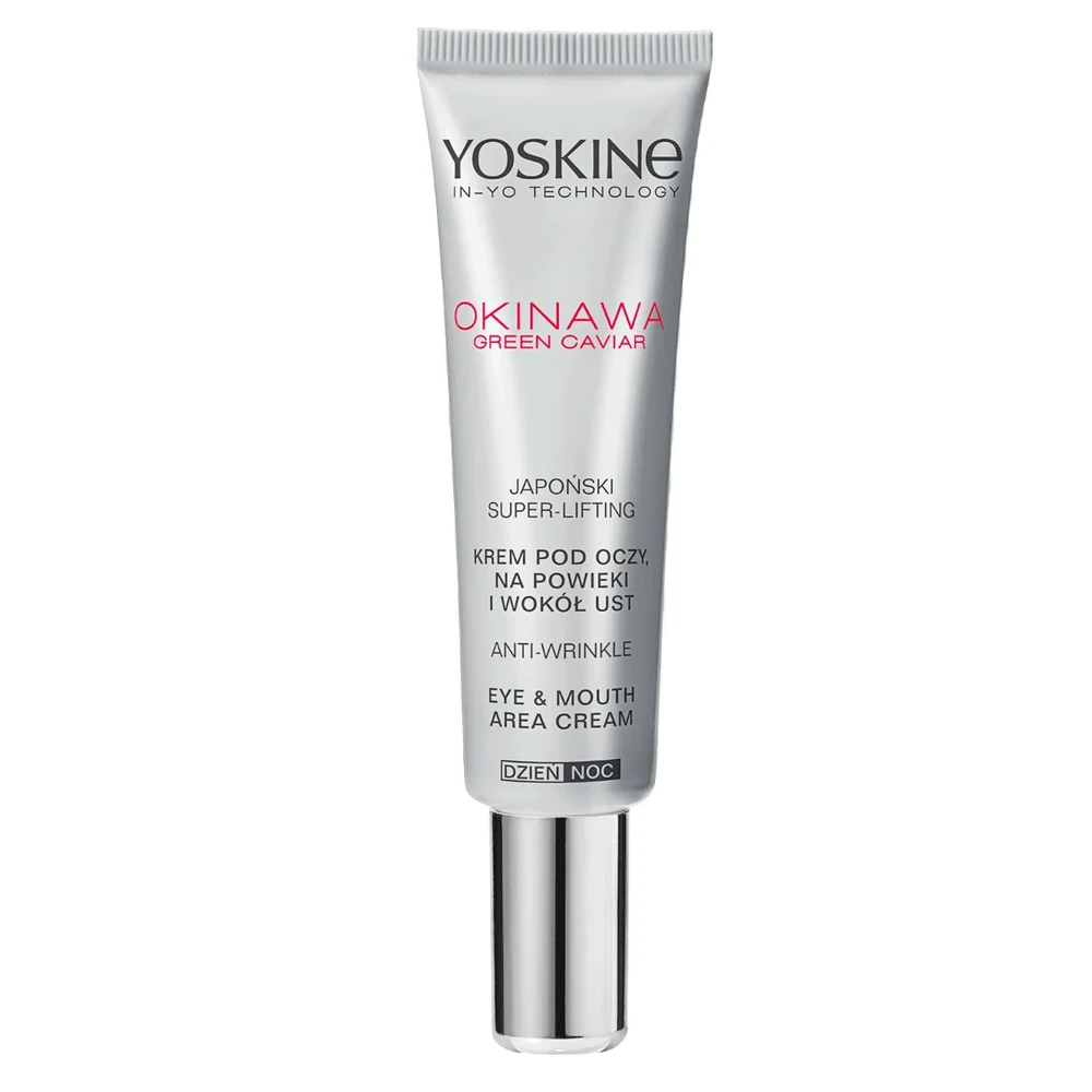 Yoskine Okinawa Žalias Caviar Paakių kremas paakių kremas, 15 ml