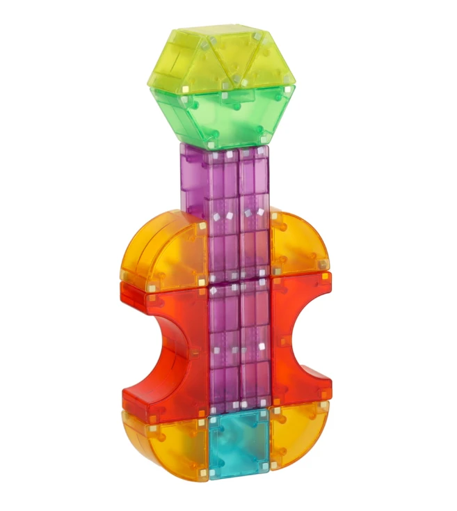 3D šviečiančios magnetinės kaladėlės, 134 d.