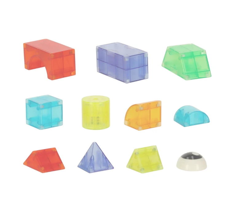 3D šviečiančios magnetinės kaladėlės, 32 d.