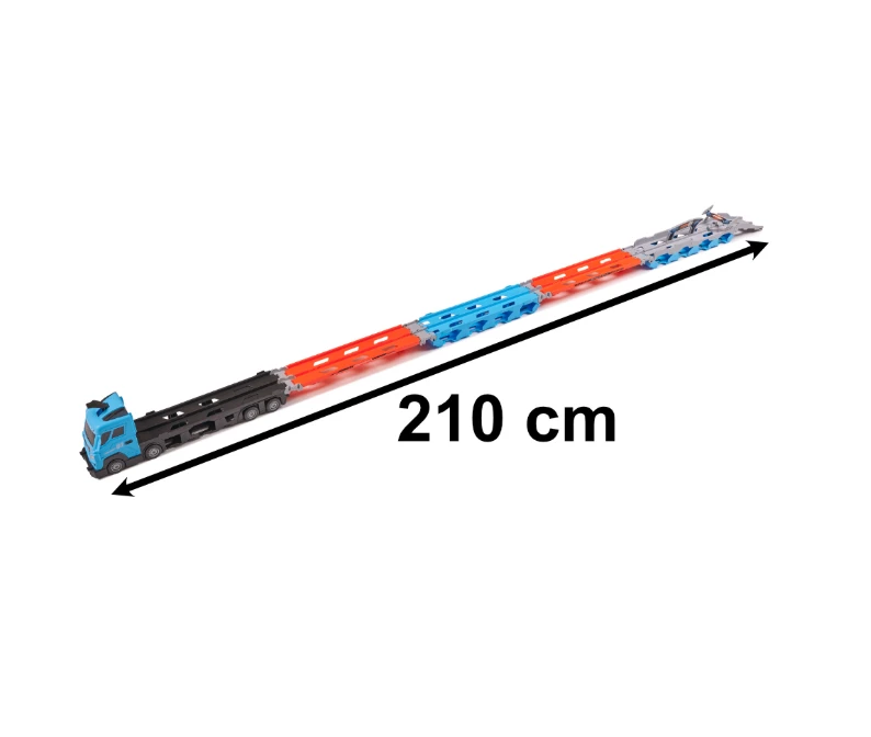 Automobilių lenktynių trasa su sunkvežimiu, KX3455