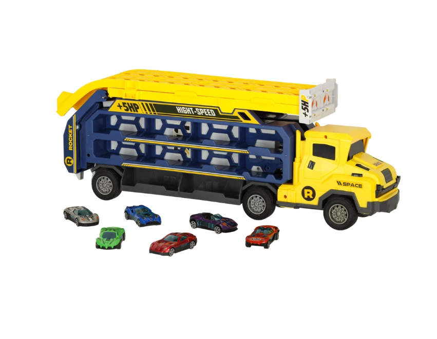 Automobilių lenktynių trasa su sunkvežimiu, KX3457