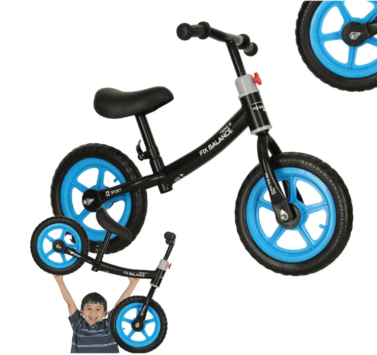 Balansinis dviratukas Trike Fix, juodas