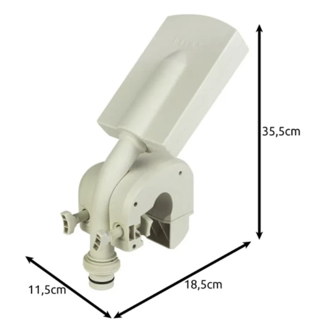 Baseino fontanas su LED