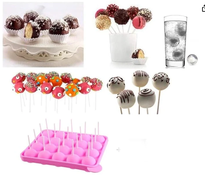Cake pops silikoninė forma