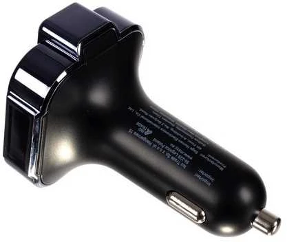 FM Bluetooth siųstuvas USB MP3 įkroviklis su laisvų rankų funkcija