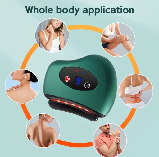 Gua Sha veido ir kūno masažuoklis