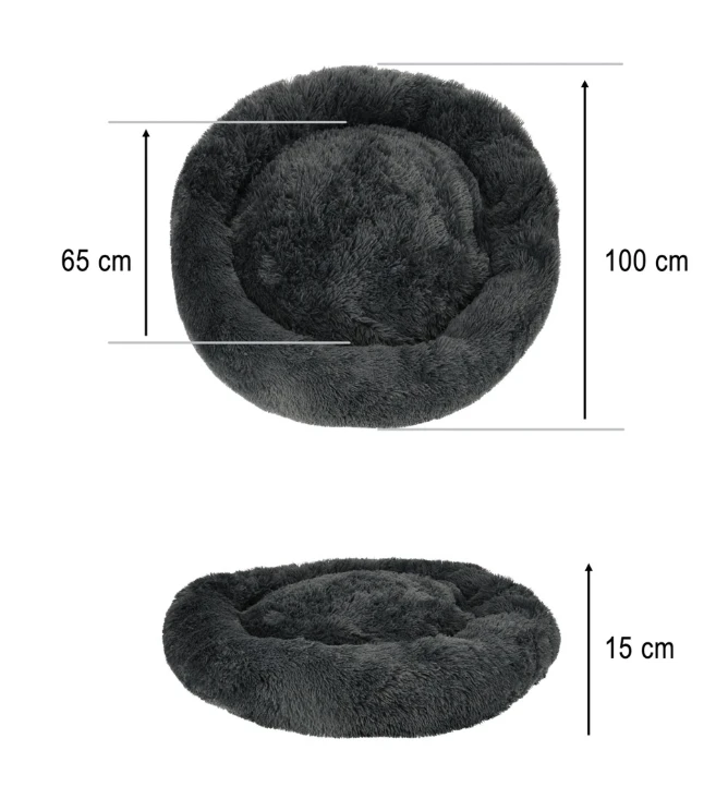 Guolis augintiniams, 100 cm, tamsiai pilkas
