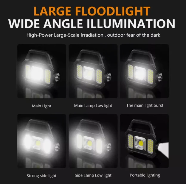Įkraunamas prožektorius ZD103