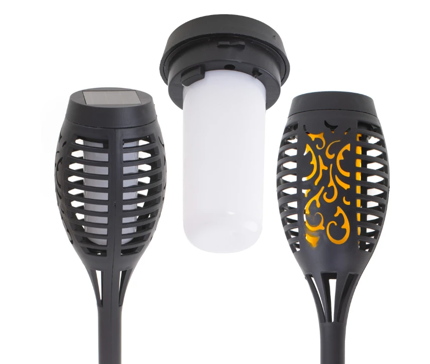 Įsmeigiami LED lauko žibintai, 4 vnt.