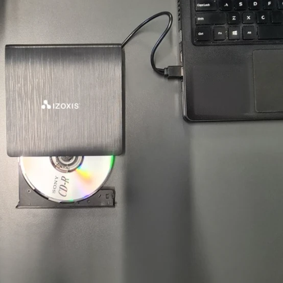 DVD・CD Išorinis CD / DVD ROM nešiojamasis diskas CD įrašymo įrenginys