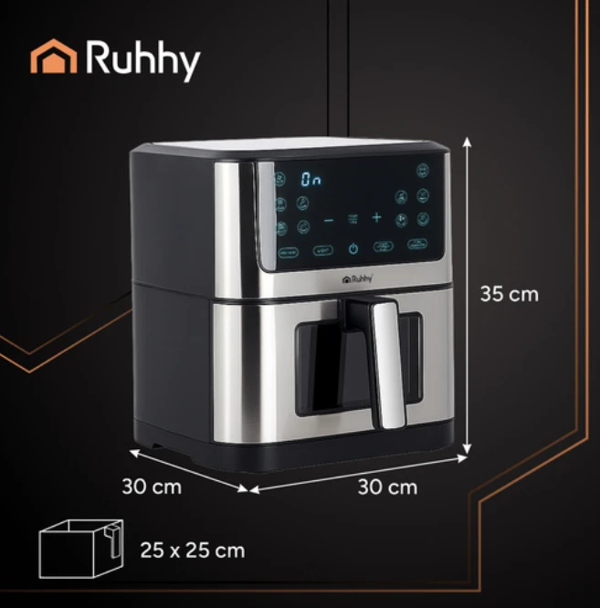 Karšto oro gruzdintuvė Ruhhy 25512, 8 l