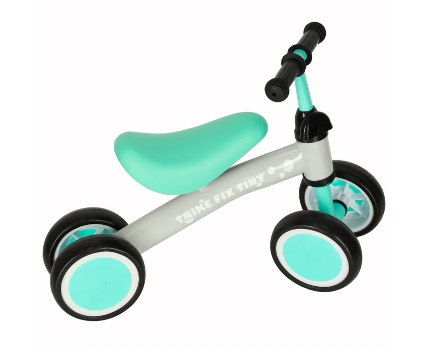Keturratis balansinis dviratukas Trike Fix, žalias