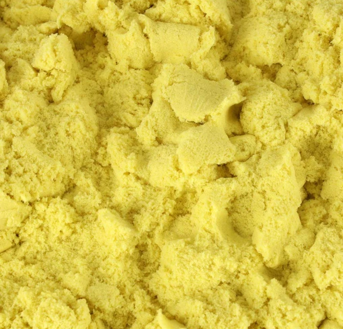 Kinetinis smėlis, 1kg, geltonas