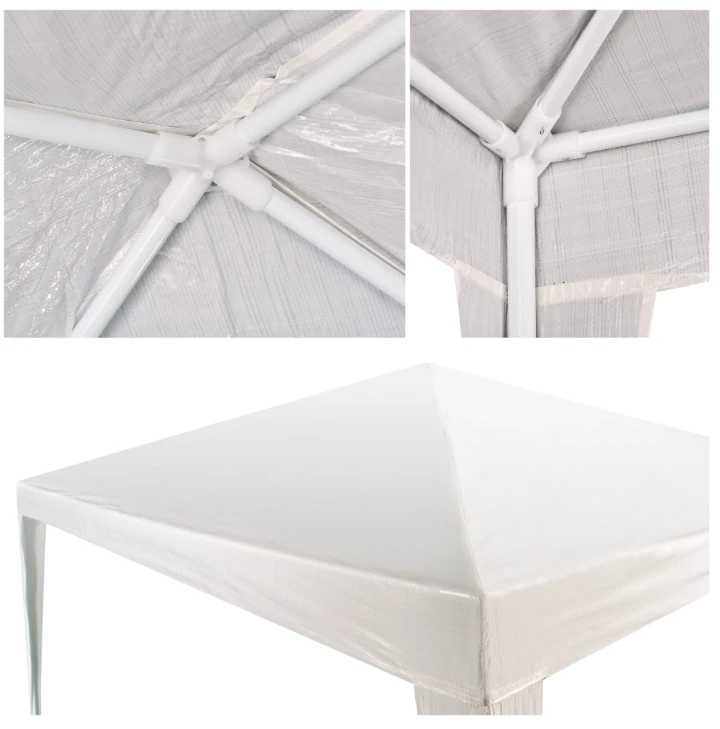 Lauko pavėsinė 3x3 m, balta