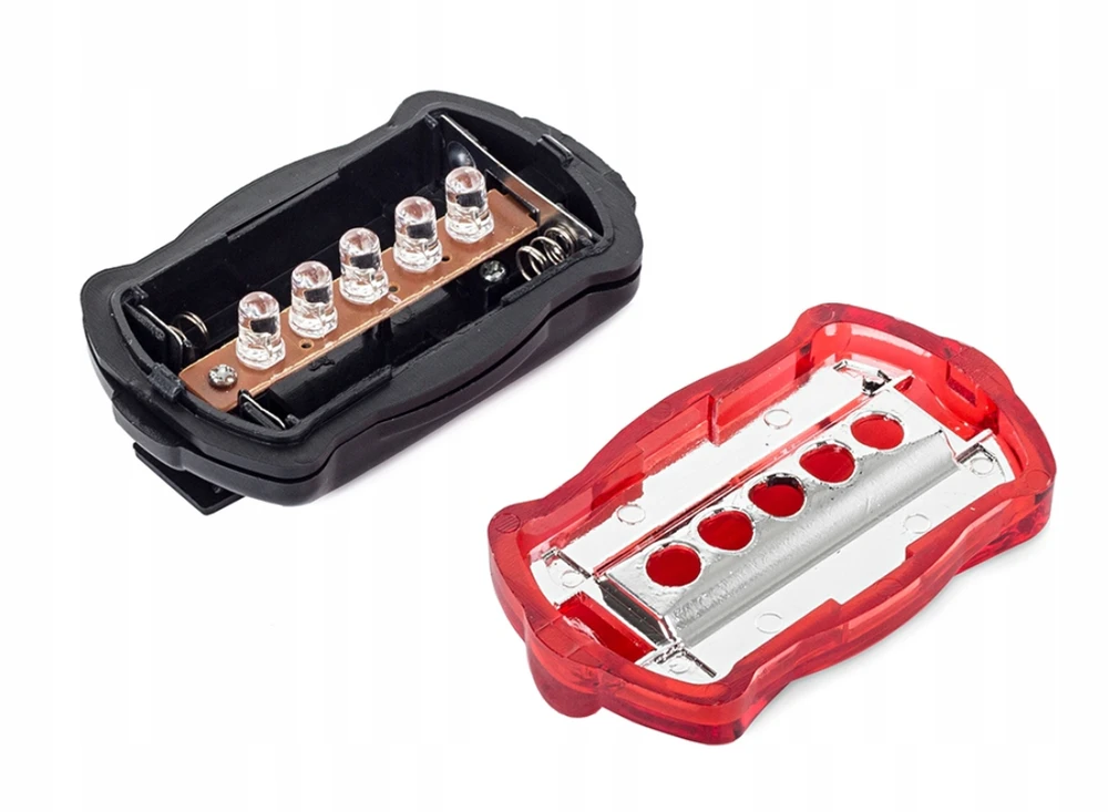 LED galinis dviračio žibintas, raudonas