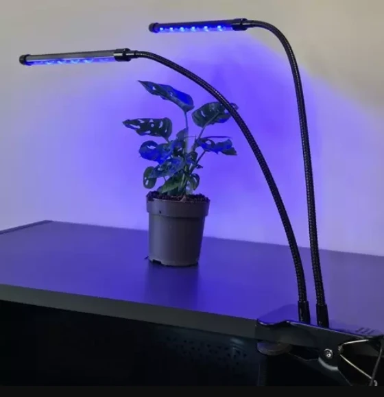 LED lempa augalų augimui, 2 vnt.