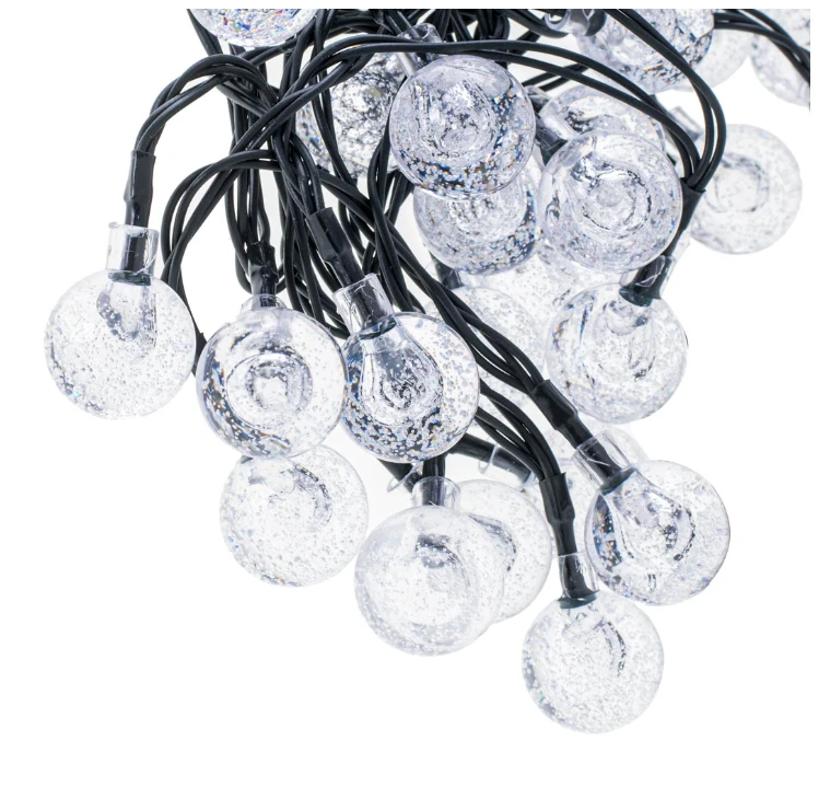 LED lempučių girlianda laukui, 7m
