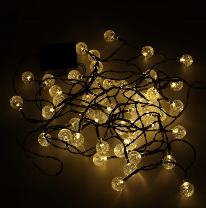 LED lempučių girlianda sodui, 7m