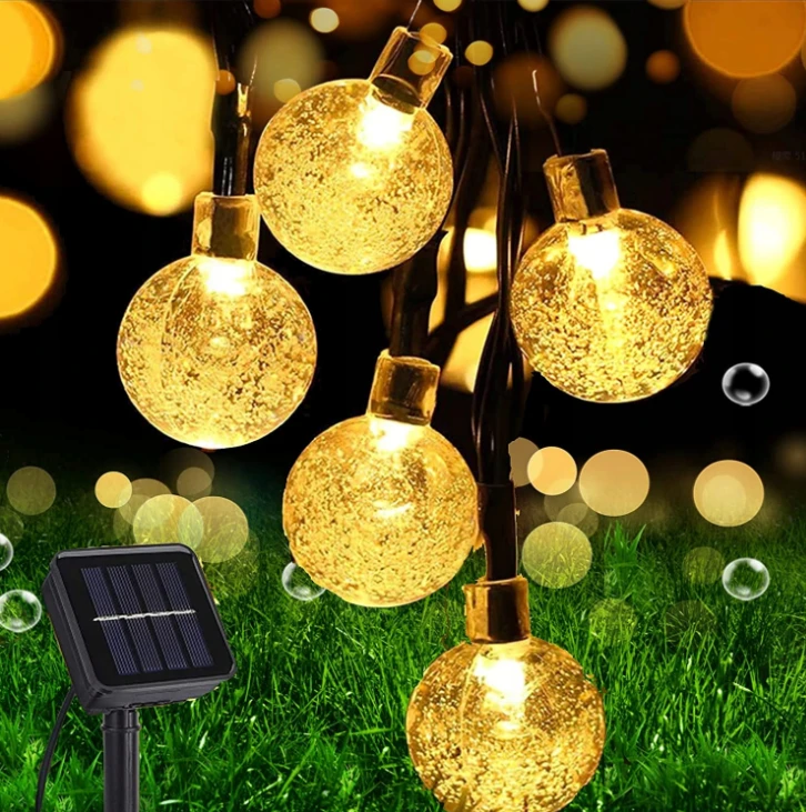 LED lempučių girlianda sodui, 7m