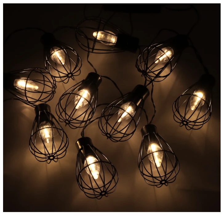 LED lempučių girlianda sodui Loft, 10 LED
