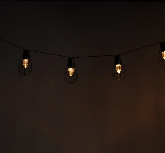 LED lempučių girlianda sodui Loft, 10 LED