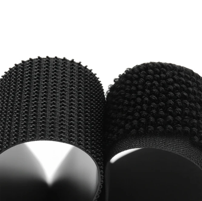 Lipni velcro juosta, 5 m, juoda