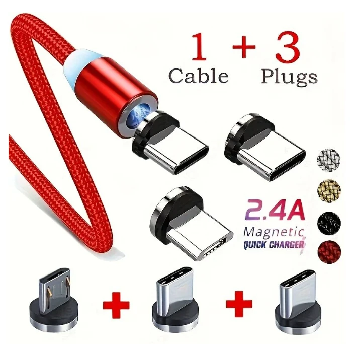 Magnetinis kroviklio laidas KK21W 3in1