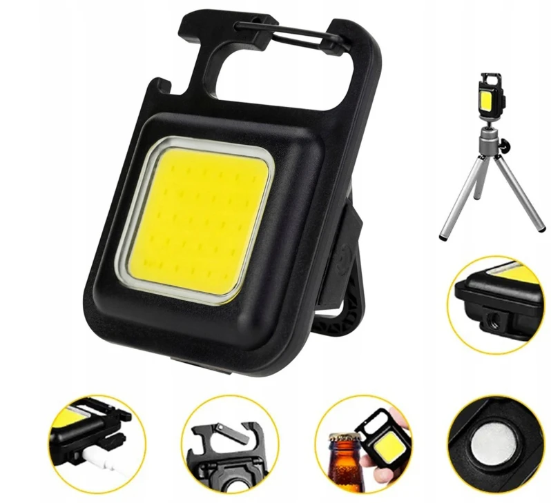 Mini žibintuvėlis Led raktų pakabukas