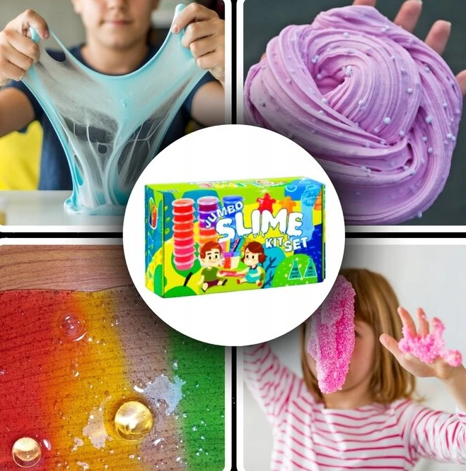 Minkomos masės Slime rinkinys, 128in1