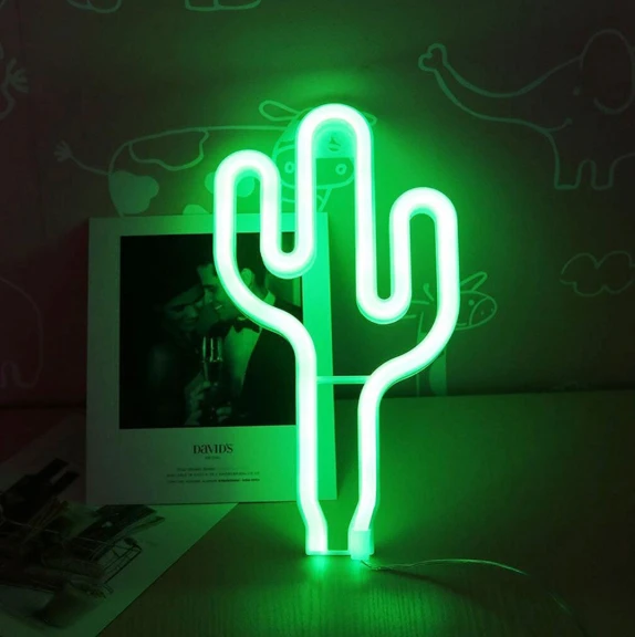 Neoninis LED kaktusas ZD79