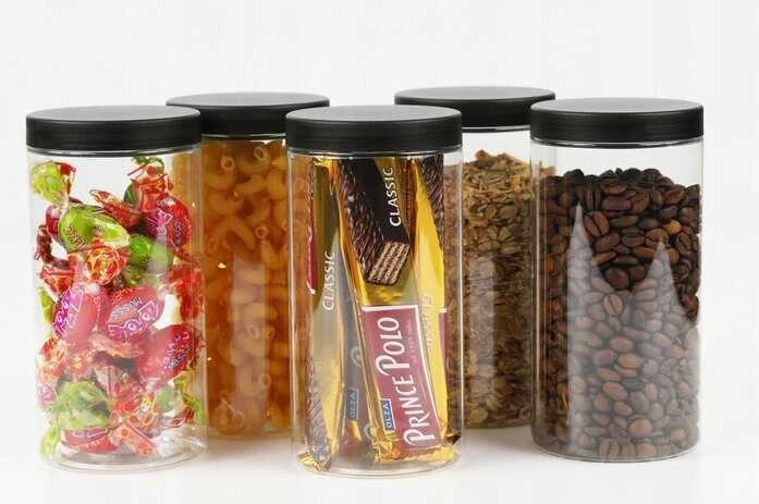 Plastikiniai indeliai maistui saugoti, 500 ml x 12vnt