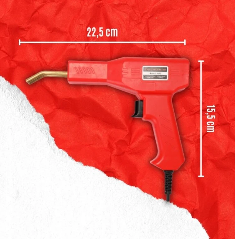 Plastiko suvirinimo aparatas su 200 dygsnių