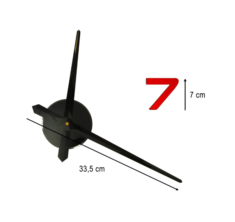 Priklijuojamas sieninis laikrodis KX3513