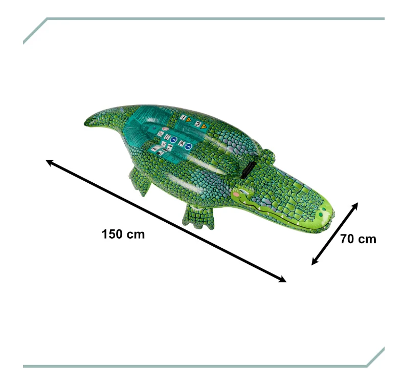 Pripučiamas paplūdimio plaustas KX4005, 150x70 cm