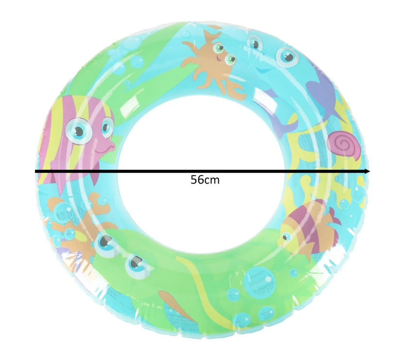 Pripučiamas plaukimo ratas KKX4009, 56 cm