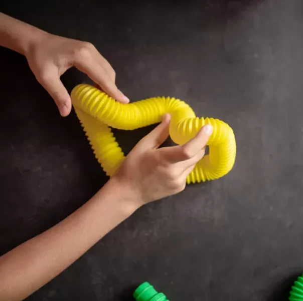 Raminantis žaislas Pop tube, 10vnt.