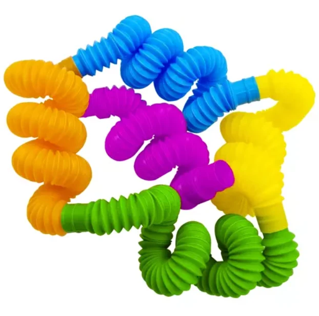 Raminantis žaislas Pop tube, 10vnt.