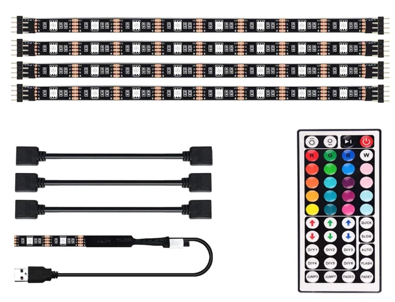 RGB LED juosta televizoriui
