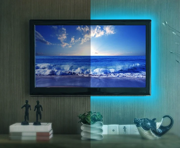 RGB LED juosta televizoriui